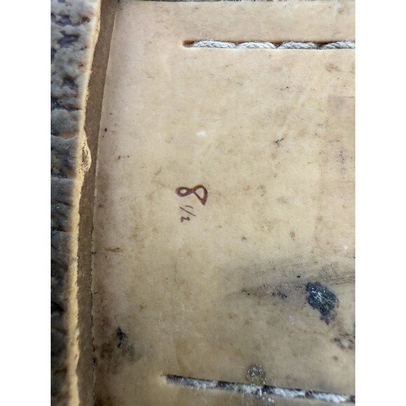 Sam Edelman Gwennie Sandals Women's 8.5 Beige Leather Snakeskin Strappy Thong - Picture 5 of 5